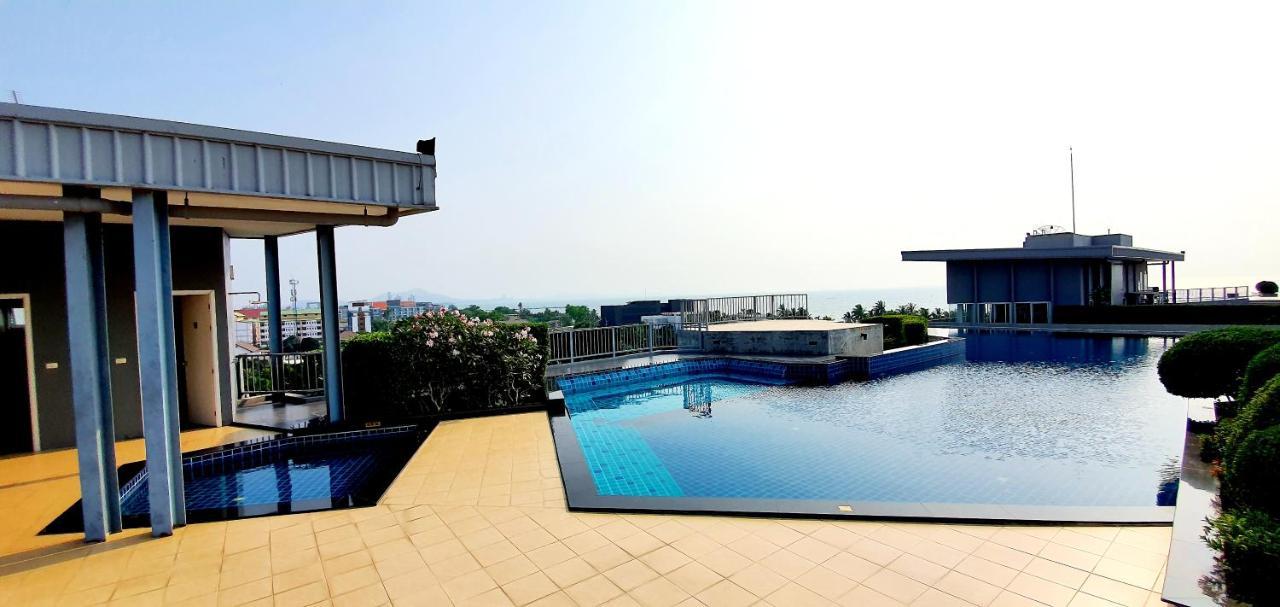 Cozy Near Beach 200M With Toproof Pool At Patio Bangsaen Apartment ภายนอก รูปภาพ