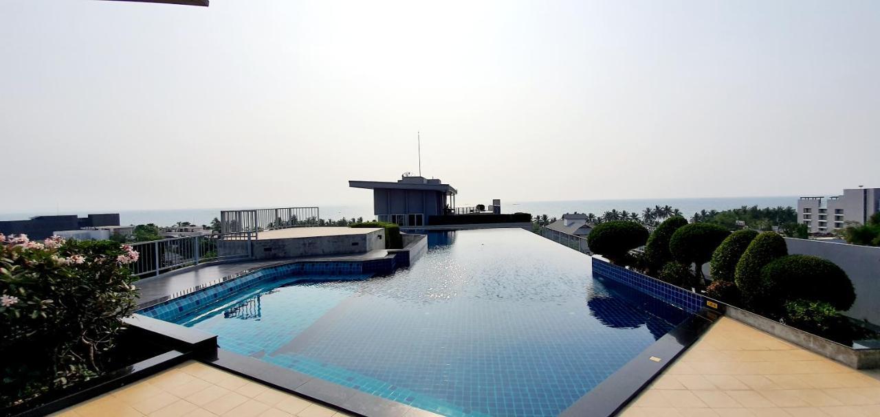 Cozy Near Beach 200M With Toproof Pool At Patio Bangsaen Apartment ภายนอก รูปภาพ